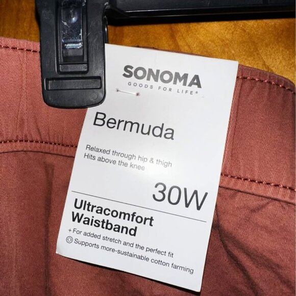 Women's plus size Sonoma lot of 2 pair Bermuda Shorts - size 30 NEW - Picture 6 of 8